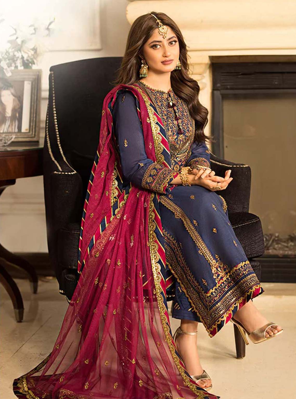 D#17 Asim Jofa Jhil Mil Luxury Festive Emb Collection 823 D#17 Asim Jofa Jhil Mil Luxury Festive Emb Collection 823