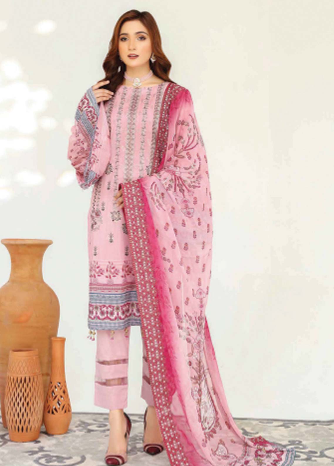 D#01 Abisha Digital Emb Lawn Collection 623 V-50 D#01 Abisha Digital Emb Lawn Collection 623 V-50