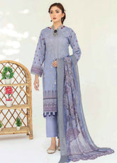 D#09 Abisha Digital Emb Lawn Collection 623 V-50