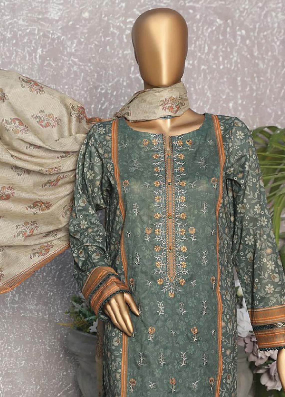 D#91 HZ Asasa Emb Lawn Collection 623 D#91 HZ Asasa Emb Lawn Collection 623