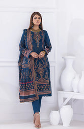 D#05 AlZohaib Anum Digital Printed Lawn Collection 523 V-2