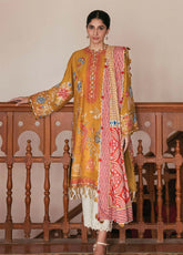 D#02 Zaha By Khadija Shah Festive Emb Lawn Collection 623