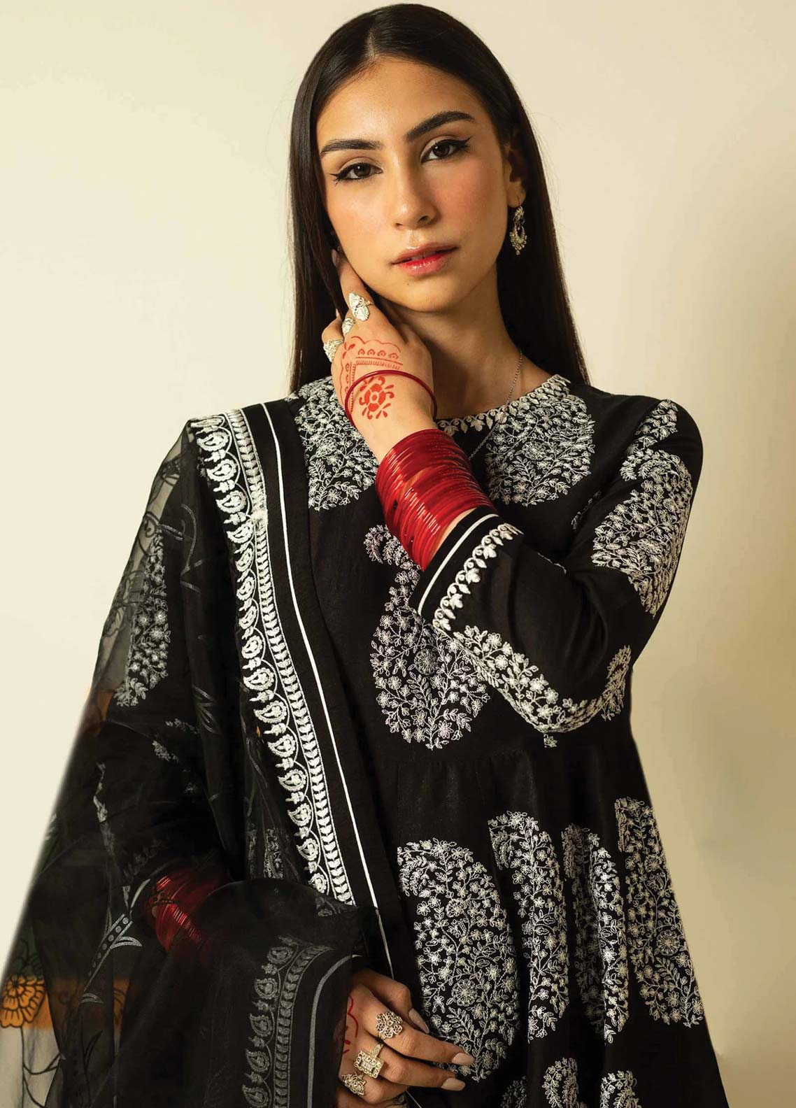 D#03 Zara Shahjahan Emb Lawn Collection 623 V-2 D#03 Zara Shahjahan Emb Lawn Collection 623 V-2