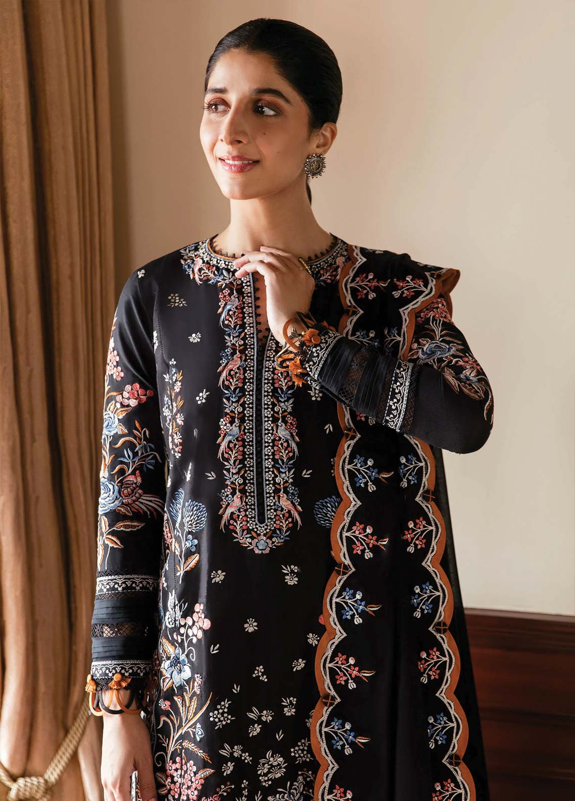 D#07 Zaha By Khadija Shah Festive Emb Lawn Collection 623 D#07 Zaha By Khadija Shah Festive Emb Lawn Collection 623