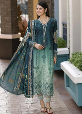 D#03 Noor By Saadia Asad Eid Handwork Schiffli Laserkari Collection 623
