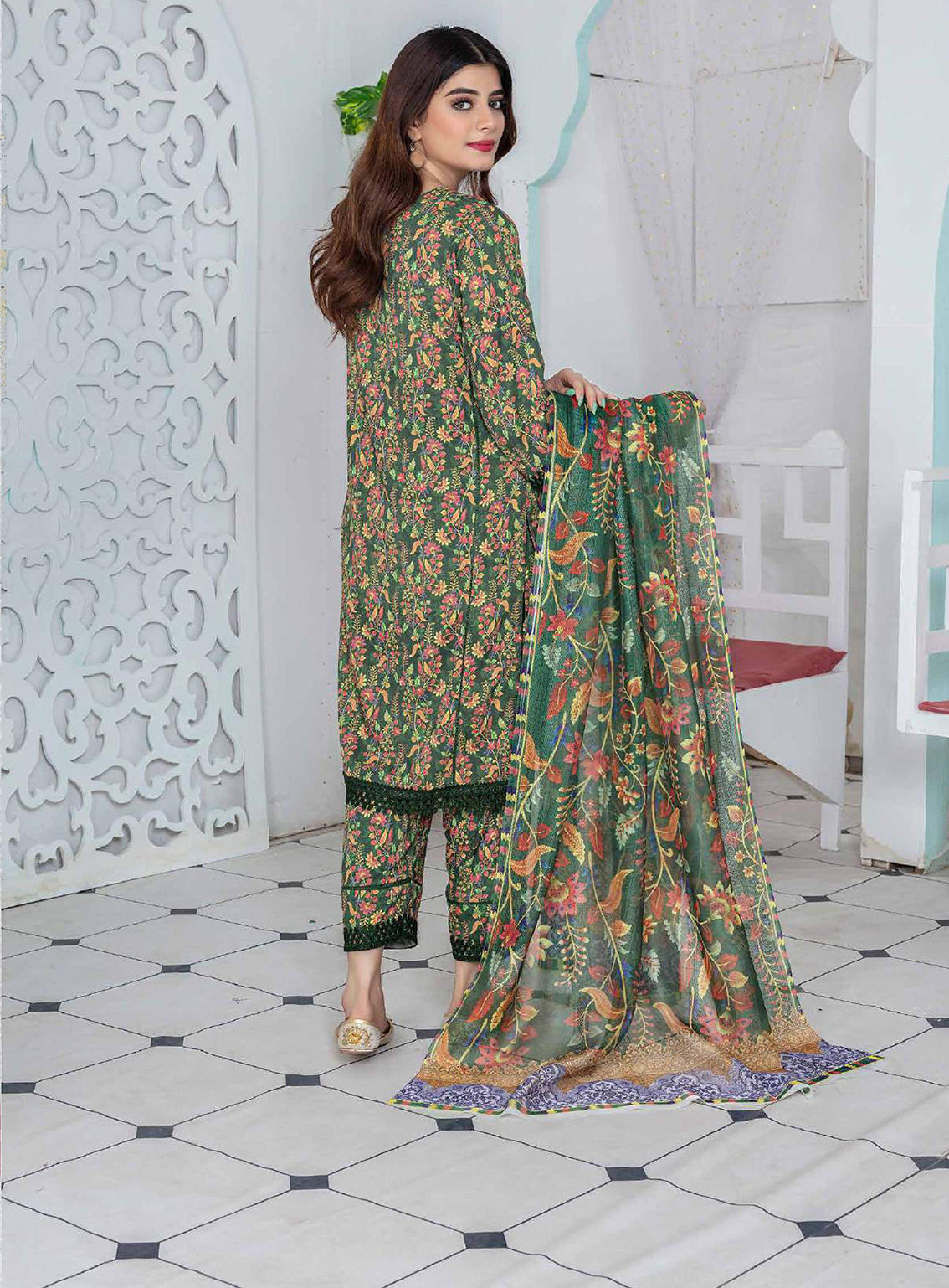 D#08 Feroza Digtal Printed Winter Collection 923 D#08 Feroza Digtal Printed Winter Collection 923