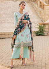 D#2A Zainab Chottani Luxury Emb Lawn Collection 623