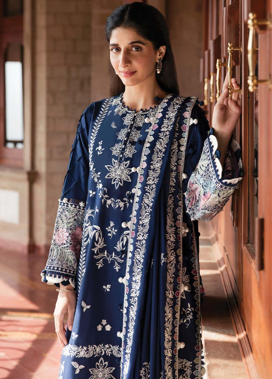 D#03 Zaha By Khadija Shah Festive Emb Lawn Collection 623 D#03 Zaha By Khadija Shah Festive Emb Lawn Collection 623