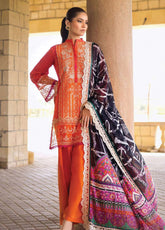D#7B Zainab Chottani Luxury Emb Lawn Collection 623