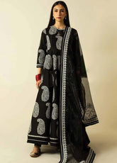 D#03 Zara Shahjahan Emb Lawn Collection 623 V-2