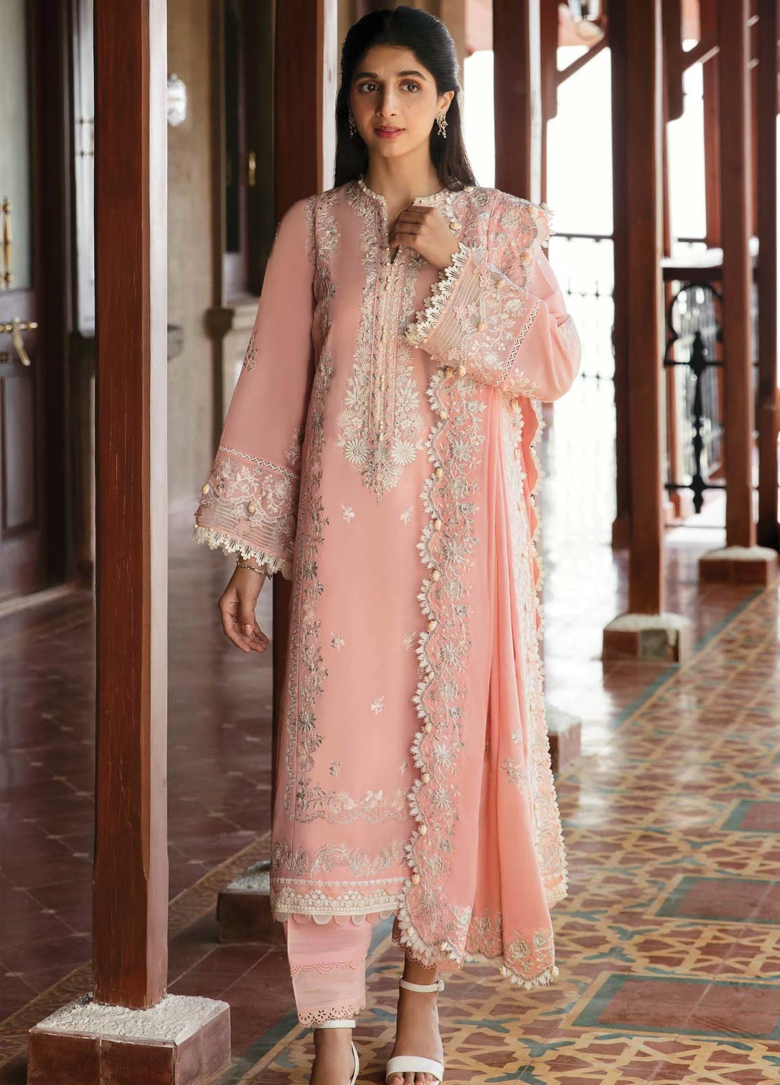 D#06 Zaha By Khadija Shah Festive Emb Lawn Collection 623 D#06 Zaha By Khadija Shah Festive Emb Lawn Collection 623