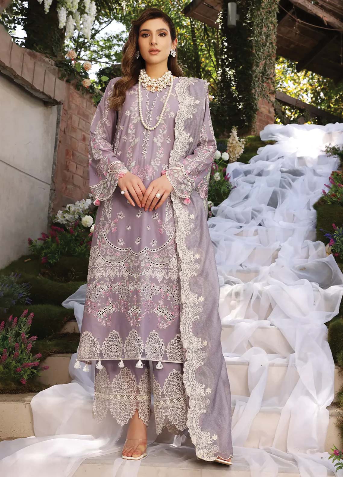 D#02 Elaf Festive Chikankari Collection 623 D#02 Elaf Festive Chikankari Collection 623