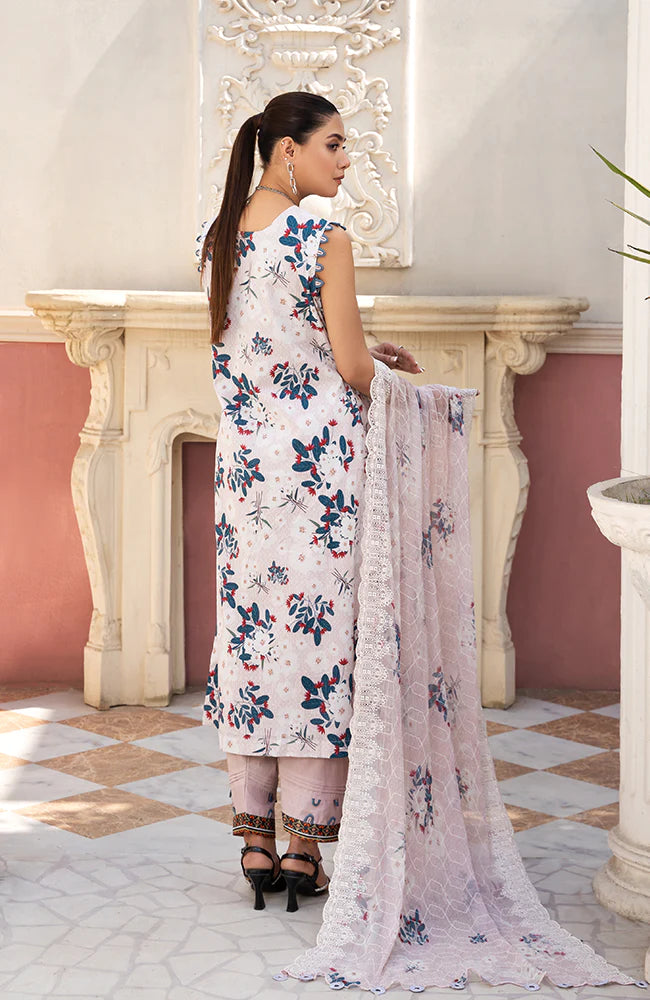 D#07 AlZohaib Sunshine Bloom Bamber Chikankari Dupatta Collection 523 D#07 AlZohaib Sunshine Bloom Bamber Chikankari Dupatta Collection 523