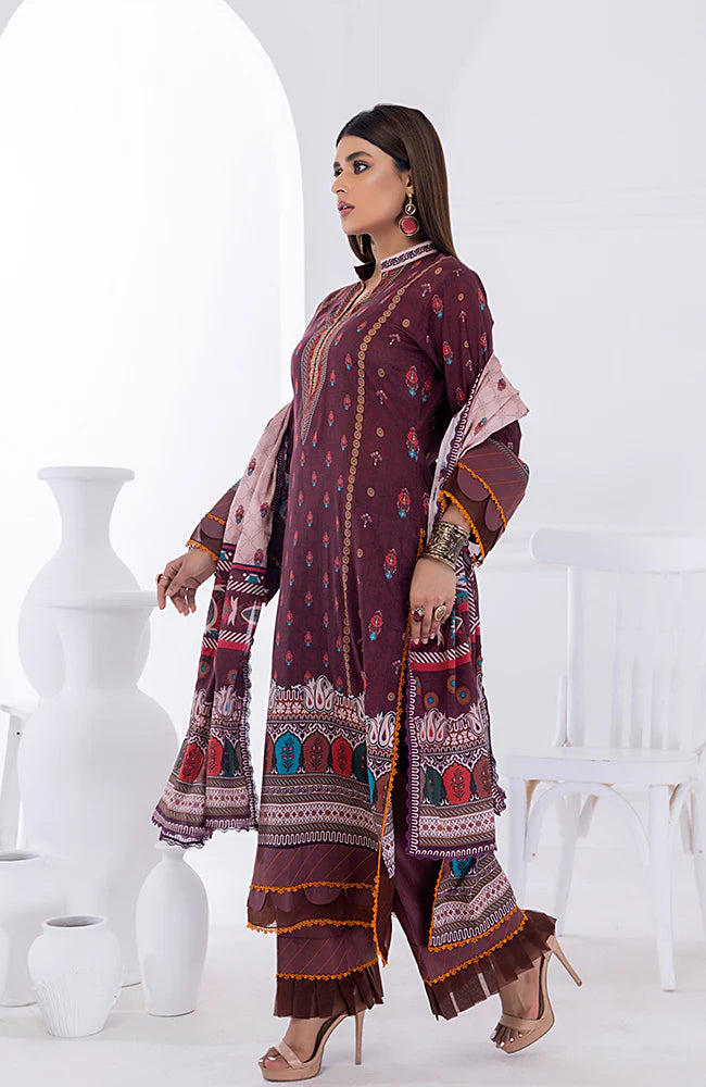D#07 AlZohaib Anum Digital Printed Lawn Collection 523 V-2 D#07 AlZohaib Anum Digital Printed Lawn Collection 523 V-2