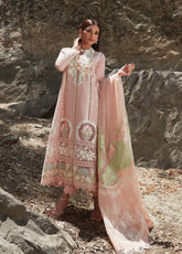 D#2B Crimson Luxury Emb Lawn Collection 623