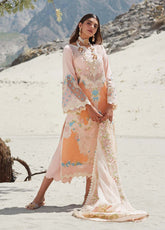 D#8B Crimson Luxury Emb Lawn Collection 623