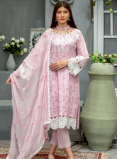 D#USA-1025 Addee Emb Unstitched Collection 923