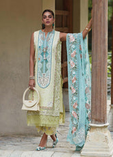 D#6A Crimson Luxury Emb Lawn Collection 623