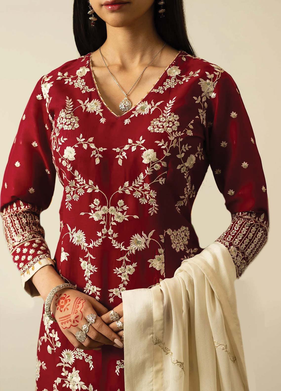 D#10 Zara Shahjahan Emb Lawn Collection 623 V-2 D#10 Zara Shahjahan Emb Lawn Collection 623 V-2