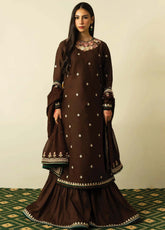 D#04 Zara Shahjahan Emb Lawn Collection 623 V-2
