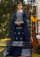 Raqs By Ayzel Afrozeh Embroidered Lawn Unstitched 3 Piece Suit - 09