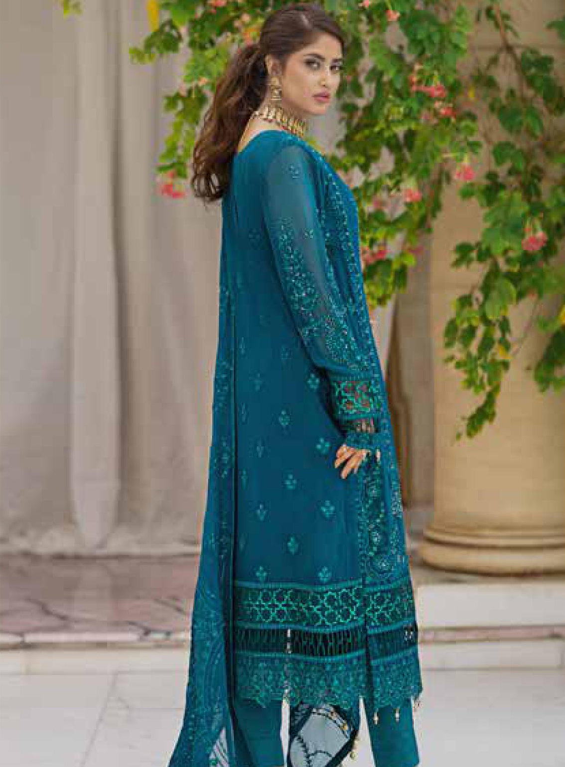 Ishq-e-Aatish By Emaan Adeel Embroidered Chiffon Unstitched 3 Piece Suit - 07 Ishq-e-Aatish By Emaan Adeel Embroidered Chiffon Unstitched 3 Piece Suit - 07