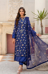 D#09 AlZohaib Sunshine Bloom Bamber Chikankari Dupatta Collection 523