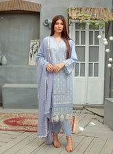 D#USA-1029 Addee Emb Unstitched Collection 923