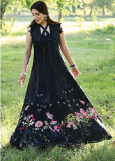 A-Lawn By Afrozeh Luxury Embroidered Lawn 3 Piece Unstitched Suit AF26ALLE D-FWU-0061 AURAVIE