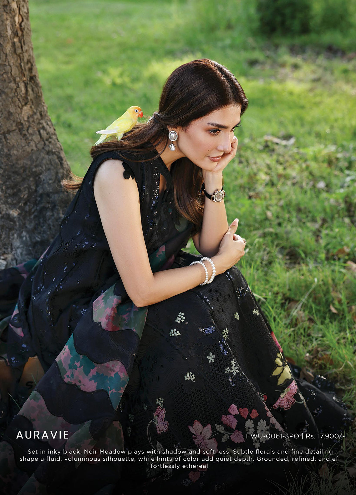 A-Lawn By Afrozeh Luxury Embroidered Lawn 3 Piece Unstitched Suit AF26ALLE D-FWU-0061 AURAVIE A-Lawn By Afrozeh Luxury Embroidered Lawn 3 Piece Unstitched Suit AF26ALLE D-FWU-0061 AURAVIE