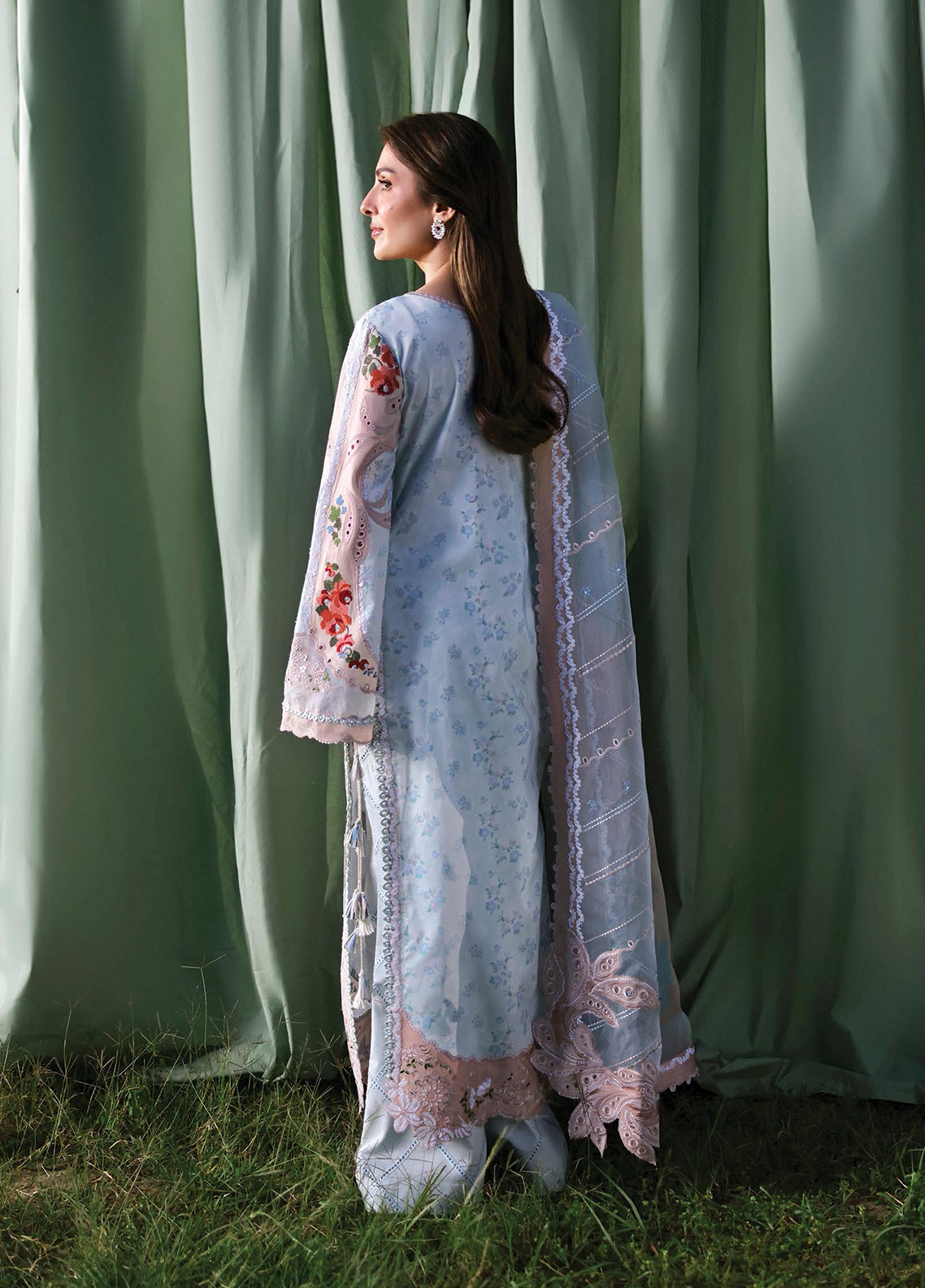 A-Lawn By Afrozeh Luxury Embroidered Lawn 3 Piece Unstitched Suit AF26ALLE D-FWU-0063 EIRENE A-Lawn By Afrozeh Luxury Embroidered Lawn 3 Piece Unstitched Suit AF26ALLE D-FWU-0063 EIRENE