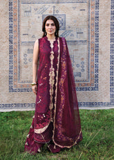 A-Lawn By Afrozeh Luxury Embroidered Lawn 3 Piece Unstitched Suit AF26ALLE D-FWU-0064 THALIA