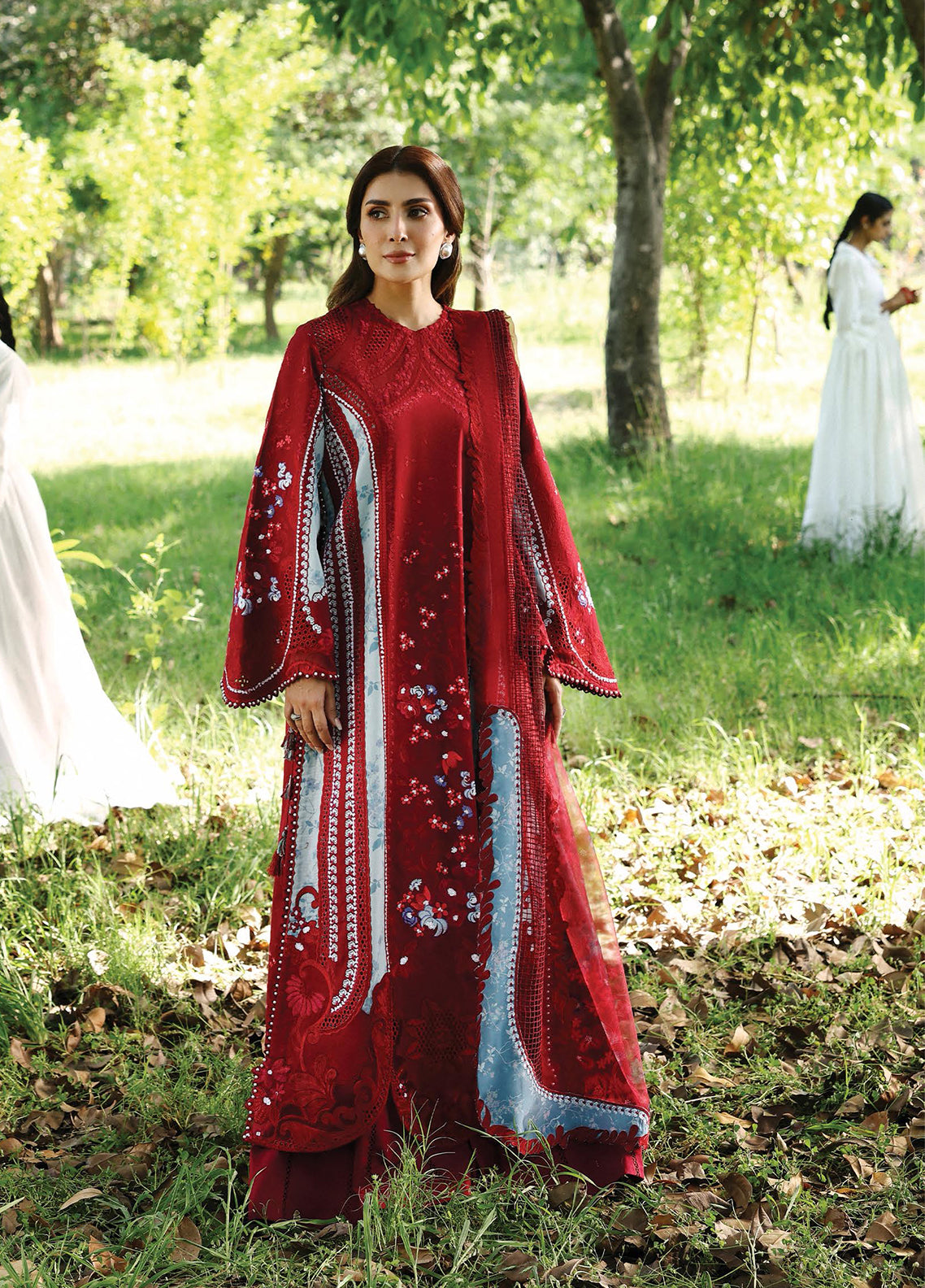 A-Lawn By Afrozeh Luxury Embroidered Lawn 3 Piece Unstitched Suit AF26ALLE D-FWU-0065 HALIA A-Lawn By Afrozeh Luxury Embroidered Lawn 3 Piece Unstitched Suit AF26ALLE D-FWU-0065 HALIA