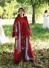 A-Lawn By Afrozeh Luxury Embroidered Lawn 3 Piece Unstitched Suit AF26ALLE D-FWU-0065 HALIA