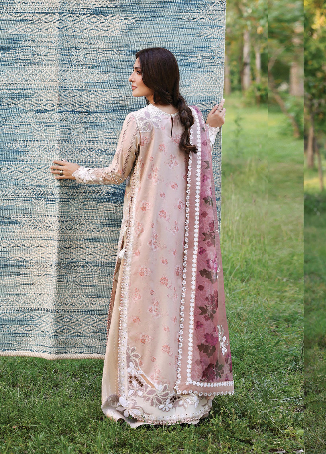 A-Lawn By Afrozeh Luxury Embroidered Lawn 3 Piece Unstitched Suit AF26ALLE D-FWU-0070 ZEYAM A-Lawn By Afrozeh Luxury Embroidered Lawn 3 Piece Unstitched Suit AF26ALLE D-FWU-0070 ZEYAM