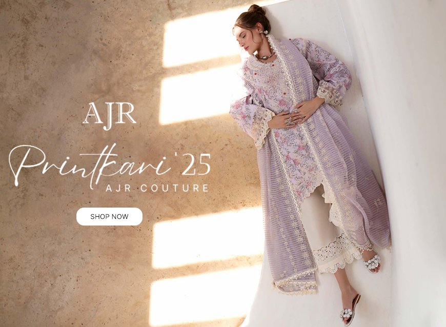 Printkari By AJR Couture Lawn Unstitched Collection 2025 Royal Fashion