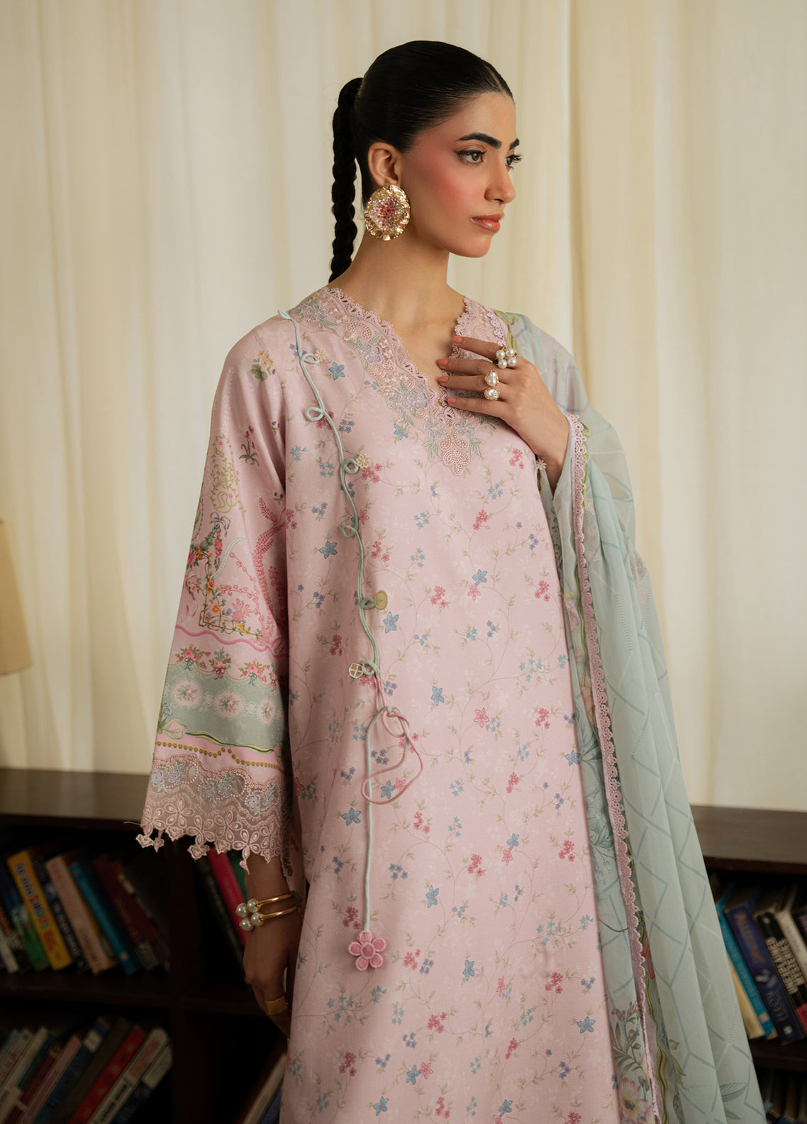 Aabyaan Luxury Embroidered Linen 3 Piece Unstitched Suit ABY26PLL D-AK-07 ELODIE Aabyaan Luxury Embroidered Linen 3 Piece Unstitched Suit ABY26PLL D-AK-07 ELODIE