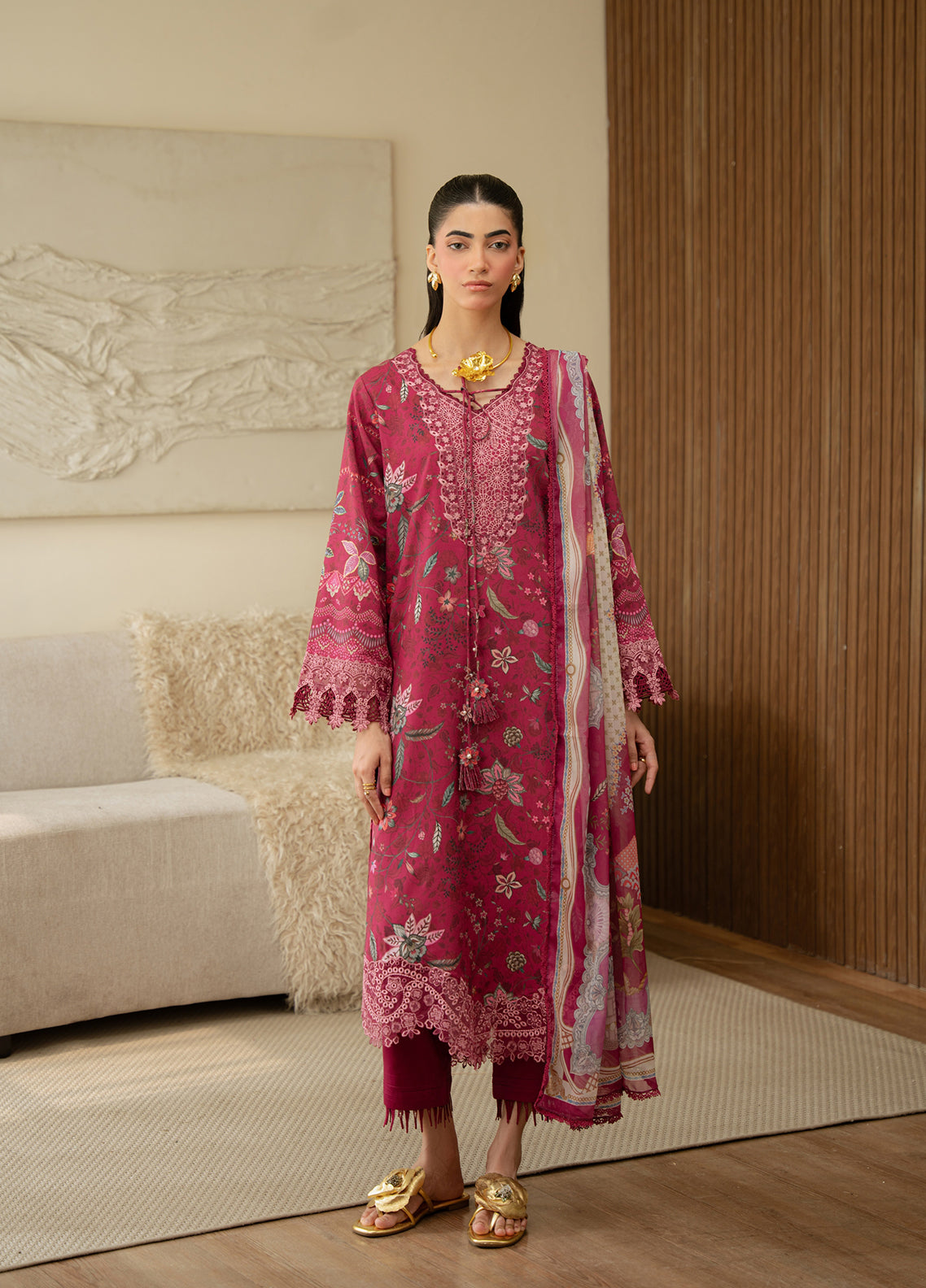 Aabyaan Luxury Embroidered Linen 3 Piece Unstitched Suit ABY26PLL D-AK-10 FLEUR Aabyaan Luxury Embroidered Linen 3 Piece Unstitched Suit ABY26PLL D-AK-10 FLEUR