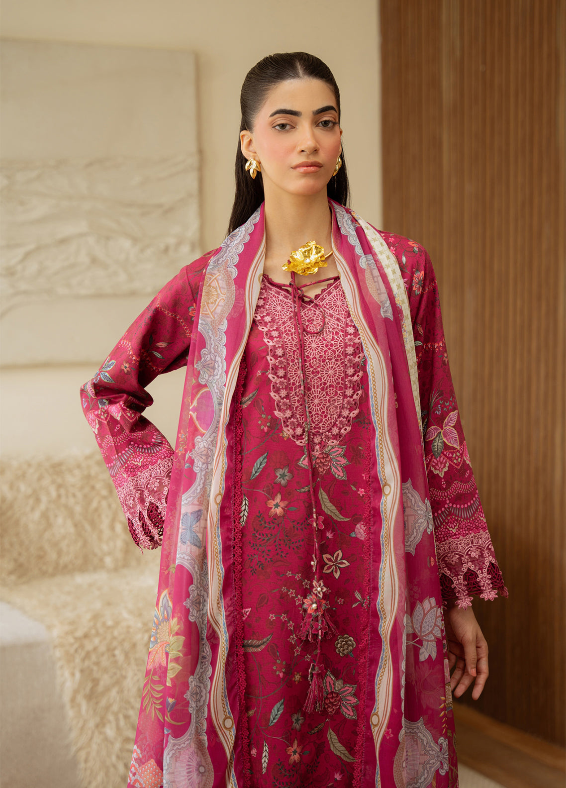 Aabyaan Luxury Embroidered Linen 3 Piece Unstitched Suit ABY26PLL D-AK-10 FLEUR Aabyaan Luxury Embroidered Linen 3 Piece Unstitched Suit ABY26PLL D-AK-10 FLEUR