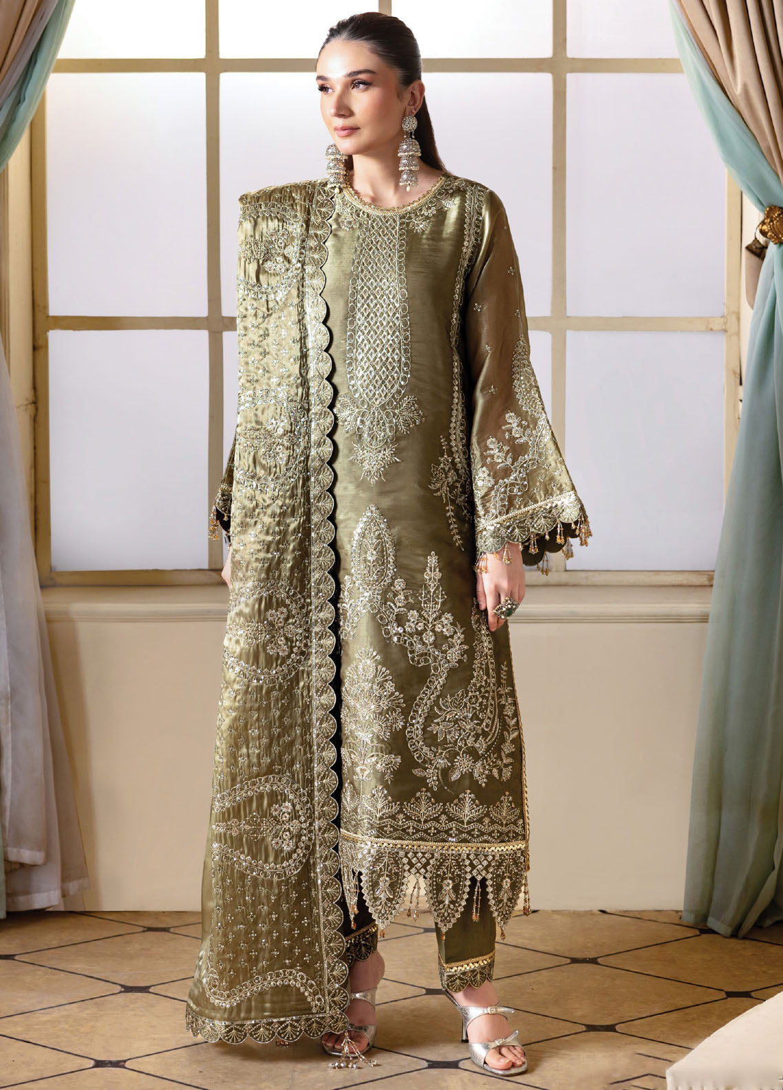 Aaina By Alizeh Fashion Embroidered Raw Silk 3 Piece Unstitched Suit AF26ARLE D-2236 HOORAB Aaina By Alizeh Fashion Embroidered Raw Silk 3 Piece Unstitched Suit AF26ARLE D-2236 HOORAB