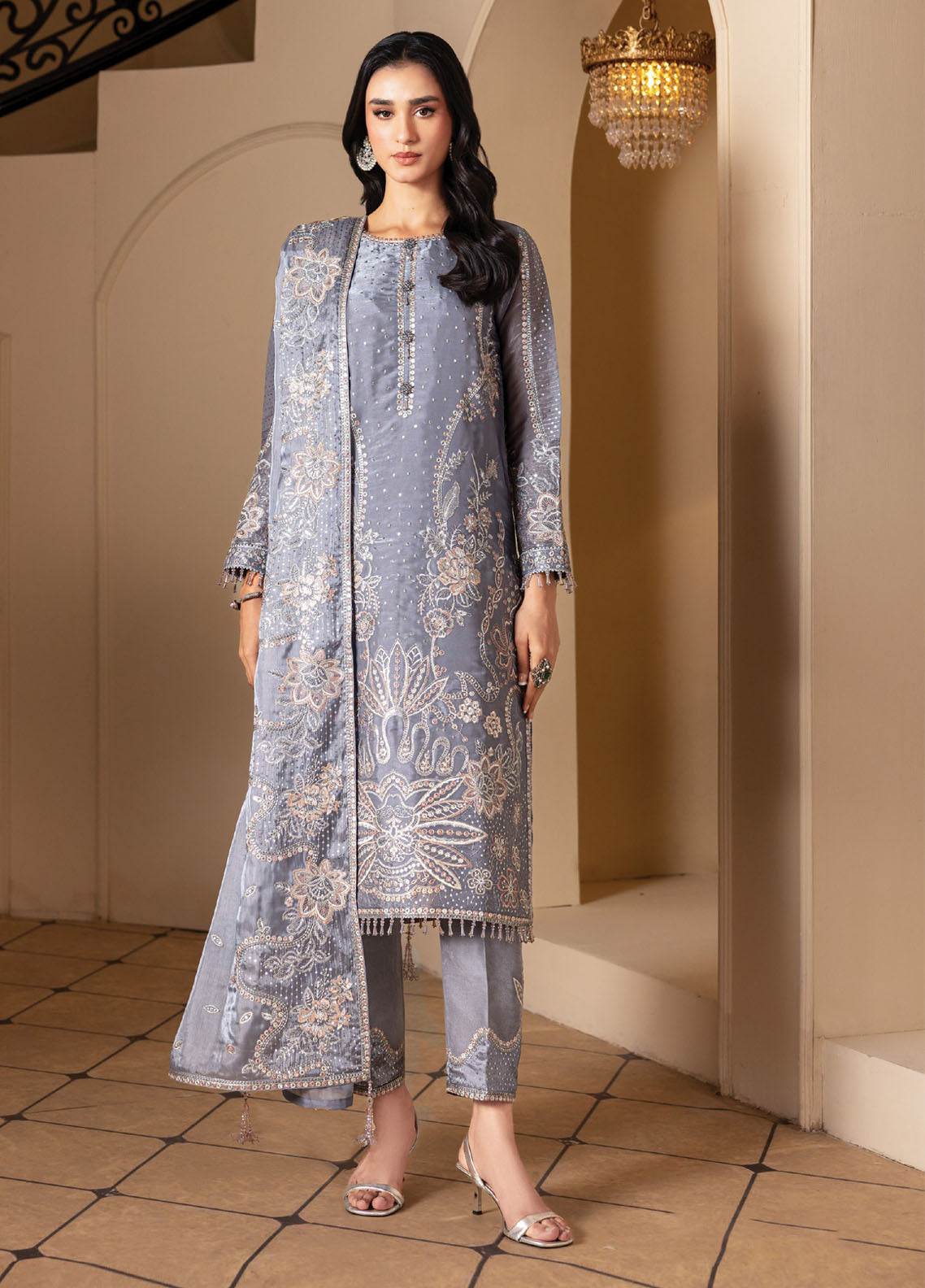 Aaina By Alizeh Fashion Embroidered Raw Silk 3 Piece Unstitched Suit AF26ARLE D-2239 KUNDAN Aaina By Alizeh Fashion Embroidered Raw Silk 3 Piece Unstitched Suit AF26ARLE D-2239 KUNDAN