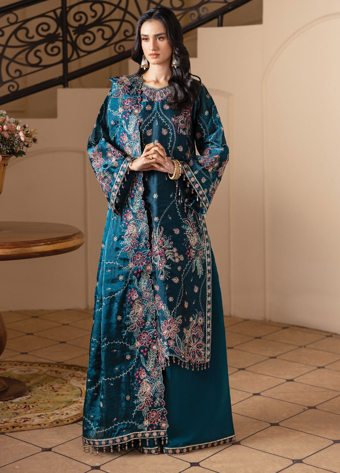 Aaina By Alizeh Fashion Embroidered Raw Silk 3 Piece Unstitched Suit AF26ARLE D-2243 ELIF Aaina By Alizeh Fashion Embroidered Raw Silk 3 Piece Unstitched Suit AF26ARLE D-2243 ELIF