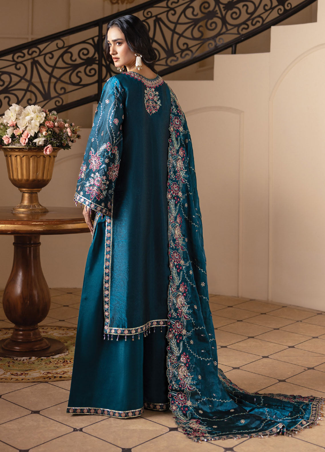 Aaina By Alizeh Fashion Embroidered Raw Silk 3 Piece Unstitched Suit AF26ARLE D-2243 ELIF Aaina By Alizeh Fashion Embroidered Raw Silk 3 Piece Unstitched Suit AF26ARLE D-2243 ELIF