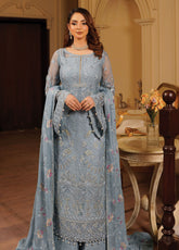 Aarzu By Maryam's Embroidered Chiffon 3 Piece Unstitched Suit MY26AV5 D-A-1104 DNARANGI