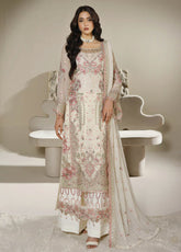 Aarzu By Maryam's Embroidered Chiffon 3 Piece Unstitched Suit MY26AV6 D-A-12006 LENA