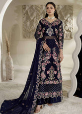 Aarzu By Maryam's Embroidered Chiffon 3 Piece Unstitched Suit MY26AV6 D-A-12007 CHANAAH