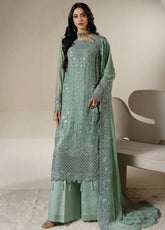 Aarzu By Maryam's Embroidered Chiffon 3 Piece Unstitched Suit MY26AV6 D-A-12008 MIRARI