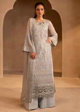 Aarzu By Maryam's Festive Embroidered Chiffon 3 Piece Unstitched Suit MY26AV7 D-A-13002