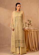 Aarzu By Maryam's Festive Embroidered Chiffon 3 Piece Unstitched Suit MY26AV7 D-A-13008
