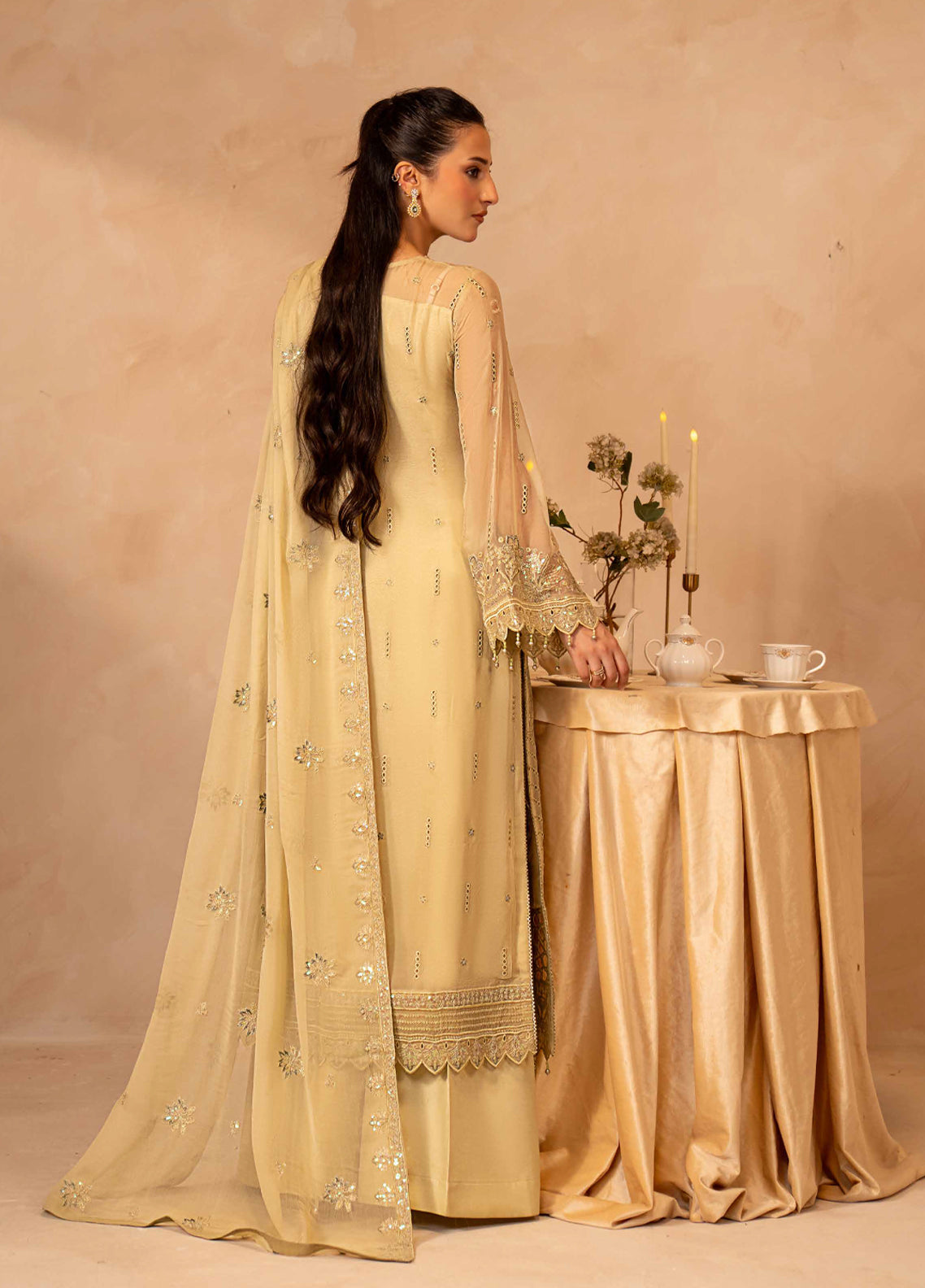 Aarzu By Maryam's Festive Embroidered Chiffon 3 Piece Unstitched Suit MY26AV7 D-A-13008 Aarzu By Maryam's Festive Embroidered Chiffon 3 Piece Unstitched Suit MY26AV7 D-A-13008
